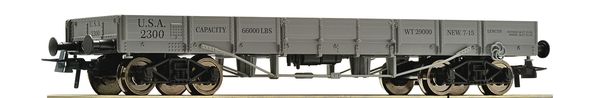 Roco 76317 - Low-side wagon, USATC