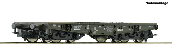 Roco 76391 - German Heavy duty flat wagon Bundeswehr