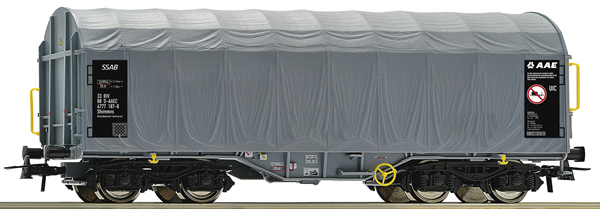 Roco 76442 - Slide Tarpaulin Wagon, AAE                      
