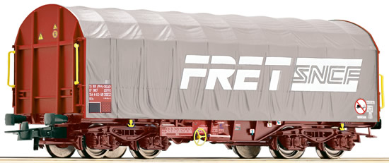 Roco 76443 - Sliding Tarpaulin Wagon, FRET