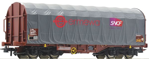 Roco 76450 - Slide tarpaulin wagon, Ermewa