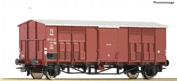 Roco 76595 - Pitched roof wagon, FS