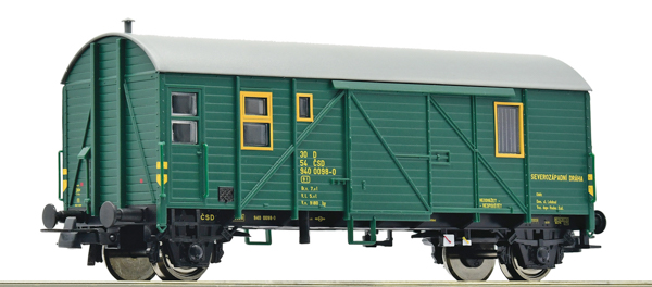 Roco 76603 - Freight train adjoining coach, CSD