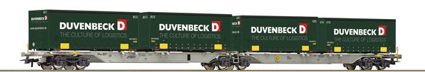 Roco 76635 - Double container carrier wagon, DB AG