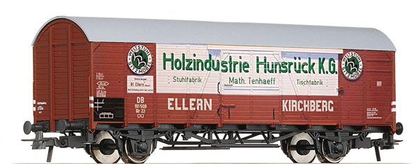 Roco 76675 - German Covered Goods Wagon Holzindustrie of the DB