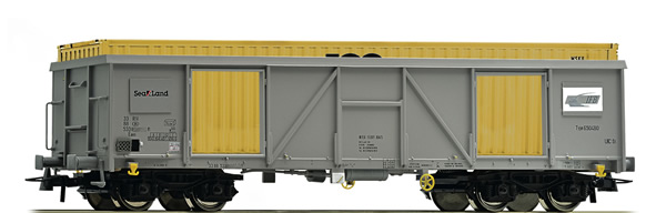 Roco 76724 - Belgian Gondola Type Eaos with Container of the SNCB
