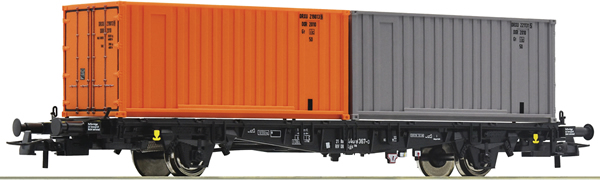 Roco 76787 - Container Carrier Wagon                       