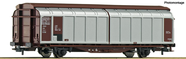 Roco 76878 - German Sliding wall wagon of the DR