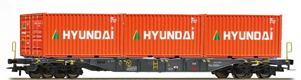 Roco 76932 - Container Car Wagon Hyundai