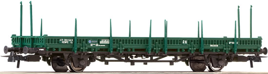 Roco 76979 - Flat Wagon with Wwivel Stanchions, RENFE