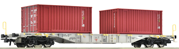 Roco 77345 - Container carrier wagon, AAE