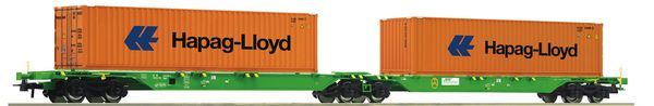 Roco 77370 - Double container carrier wagon, SETG