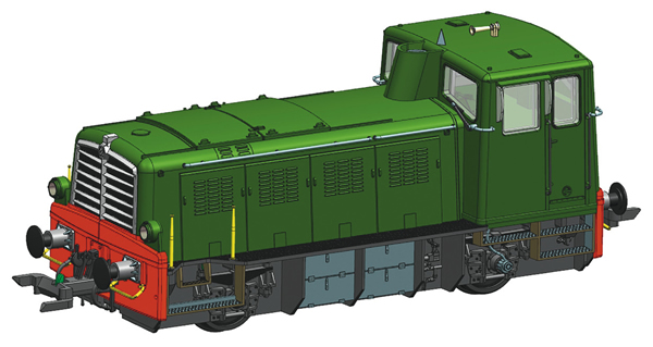 Roco 78002 - Italian Diesel Locomotive Class D.225.6000 of the FS (Sound Decoder)