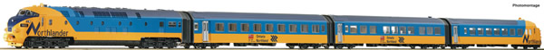 Roco 78067 - Canadian Diesel multiple Unit Railcar “Northlander” of the ONR (Sound)