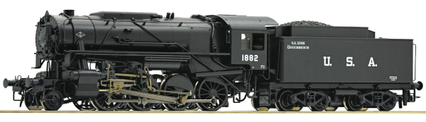 Roco 78153 - Steam locomotive S 160, USATC US Zone Austria (Sound Decoder)