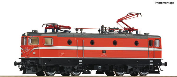 Roco 78454 - Austrian Electric Locomotive Class 1043 of the OBB (Sound)