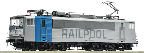 Roco 78469 - German Electric Locomotive 155 138-1 of the Railpool (w/ Sound)