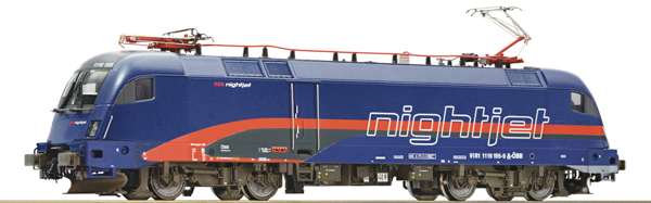 Roco 78496 - Austrian Electric Locomotive 1116 195-9 “Nightjet” of the ÖBB (w/ Sound)