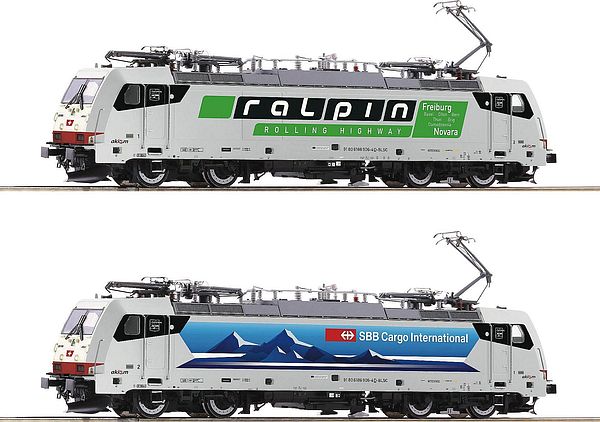 Roco 78733 - Swiss Electric locomotive 186 906-4 of the SBB/Ralpin (Sound Decoder)