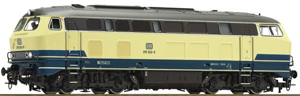 Roco 78761 - German Diesel locomotive class 215 of the DB (Sound)