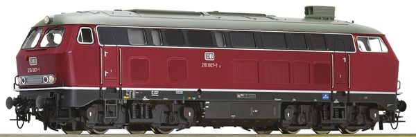 Roco 78765 - German Diesel locomotive 210 007-1 of the DB (Sound)