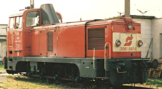 Roco 78907 - Austrian Diesel Locomotive 2067 087-3 of the ÖBB (Sound Decoder)