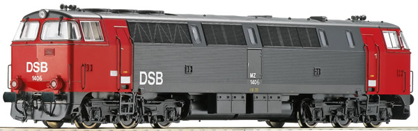 Roco 78974 - Danish Diesel Locomotive Class MZ 1400 of the DS (Sound Decoder)