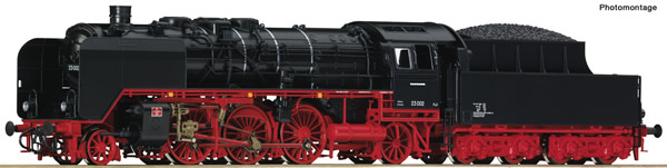 Roco 79019 - German Steam locomotive 23 002 of the DB (Sound)