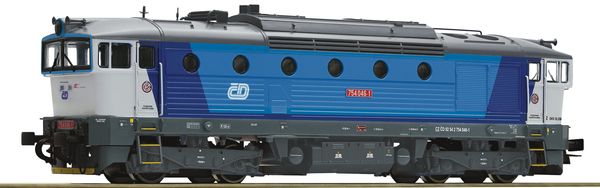Roco 79024 - Czech Diesel locomotive class 754 of the CD (Sound)