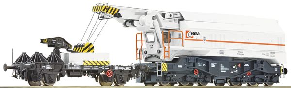 Roco 79039 - Swiss Digital railway slewing crane of the SERSA (Sound)