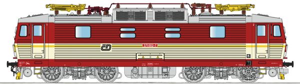Roco 79232 - Czech Electric locomotive class 371 of the CD (Sound)