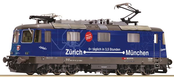 Roco 79413 - Swiss Electric locomotive Re 421 371-6 of the SBB (Sound)