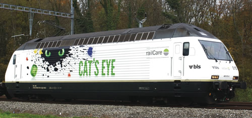 Roco 79643 - Swiss Electric Locomotive Re 465 Cat´s eye of the BLS (Sound Decoder)