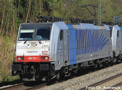 Roco 79654 - German Electric Locomotive BR 186 Railpool