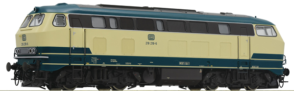 Roco 79727 - German Diesel Locomotive 218 218-6 of the DB (Sound Decoder)