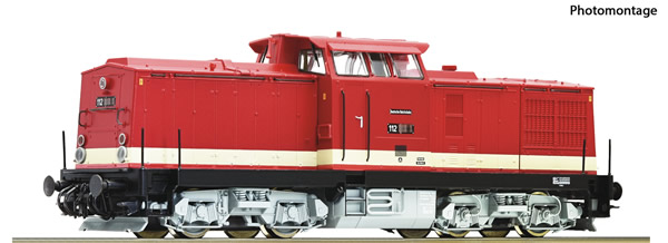 Roco 79760 - German Diesel locomotive class 112 of the DR (Sound)