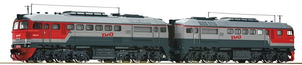 Roco 79793 - Russian Diesel locomotive 2M62-0064 of the RZD (Sound)