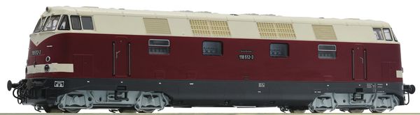 Roco 79897 - German Diesel locomotive 118 512-3 of the DR (Sound)