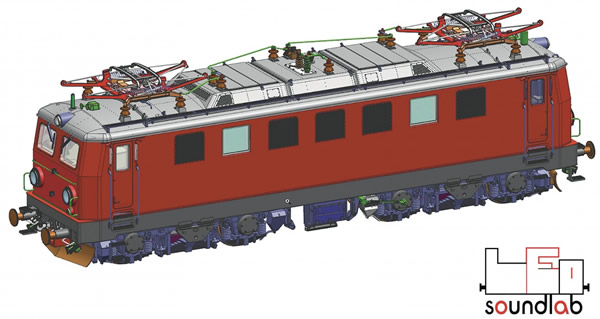 Roco 79961 - Electric locomotive class 1041, ÖBB