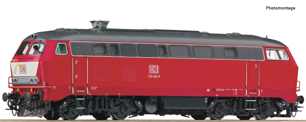 Roco 79990 - German Diesel locomotive 218 463-8 of the DB AG