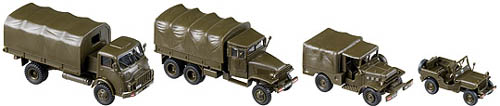 Roco 918 - 50 Years Austrian Army Truck Set  DISCONTINUED