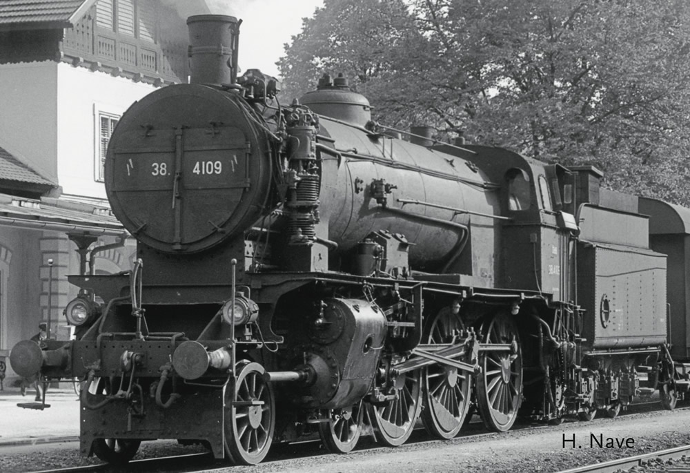 Roco 78127 Austrian Steam locomotive 38.4109 of the ÖBB (Sound Decoder)