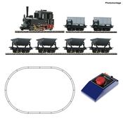 Analogue start set: Light railway steam locomotive and lorry train
