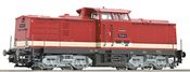 German Diesel locomotive class 110 of the DR (Sound)