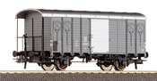 Covered Freight Car w. Brakeman