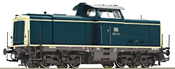 German Diesel locomotive class 212 of the DB
