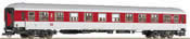 Interregio passenger car, 2 class, red/grey
