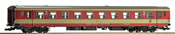 Passenger Wagon for Domestic Trains w/ Interior Lighting 1/2 Class