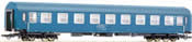 Fast train coach 2 class, blue, CFR