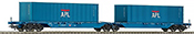 German Container Car of the DB AG